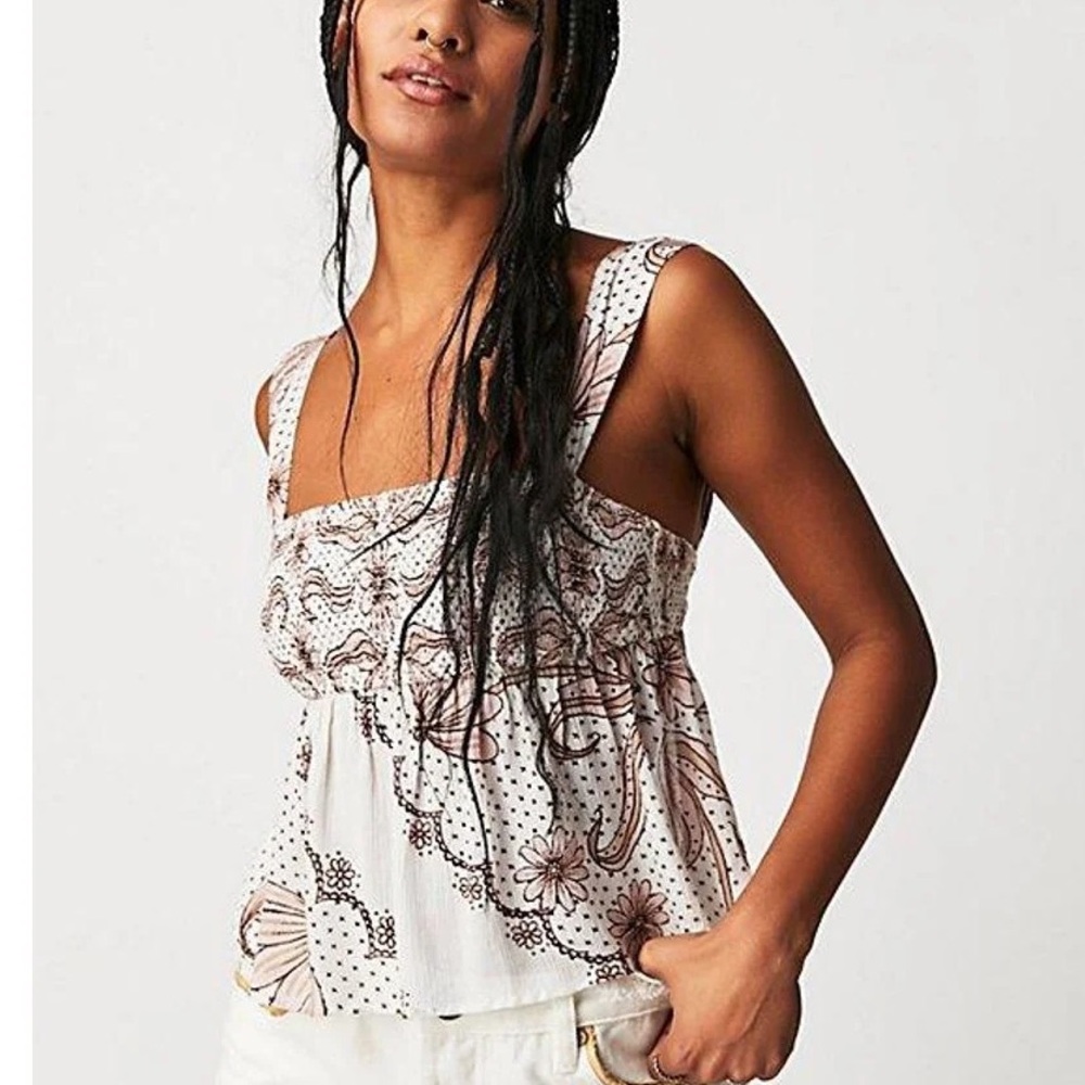 NWT Free People One Emory Top